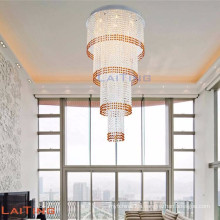 LED decoration crystal stairs chandelier pendant lighting lamp 92101